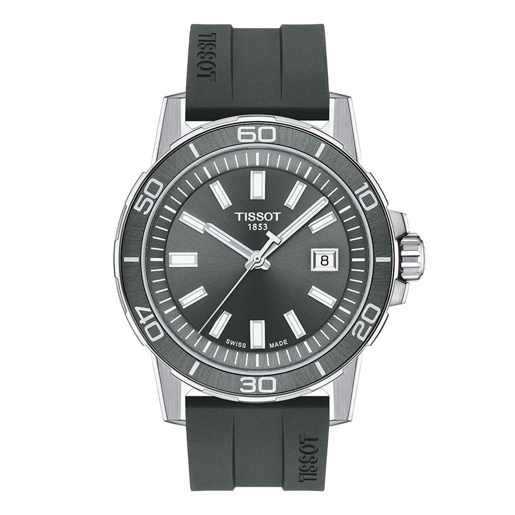 Supersport Gent 44MM Dark Grey Rubber