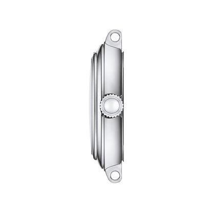 Bellissima Small Lady 26MM Silver Leather Black