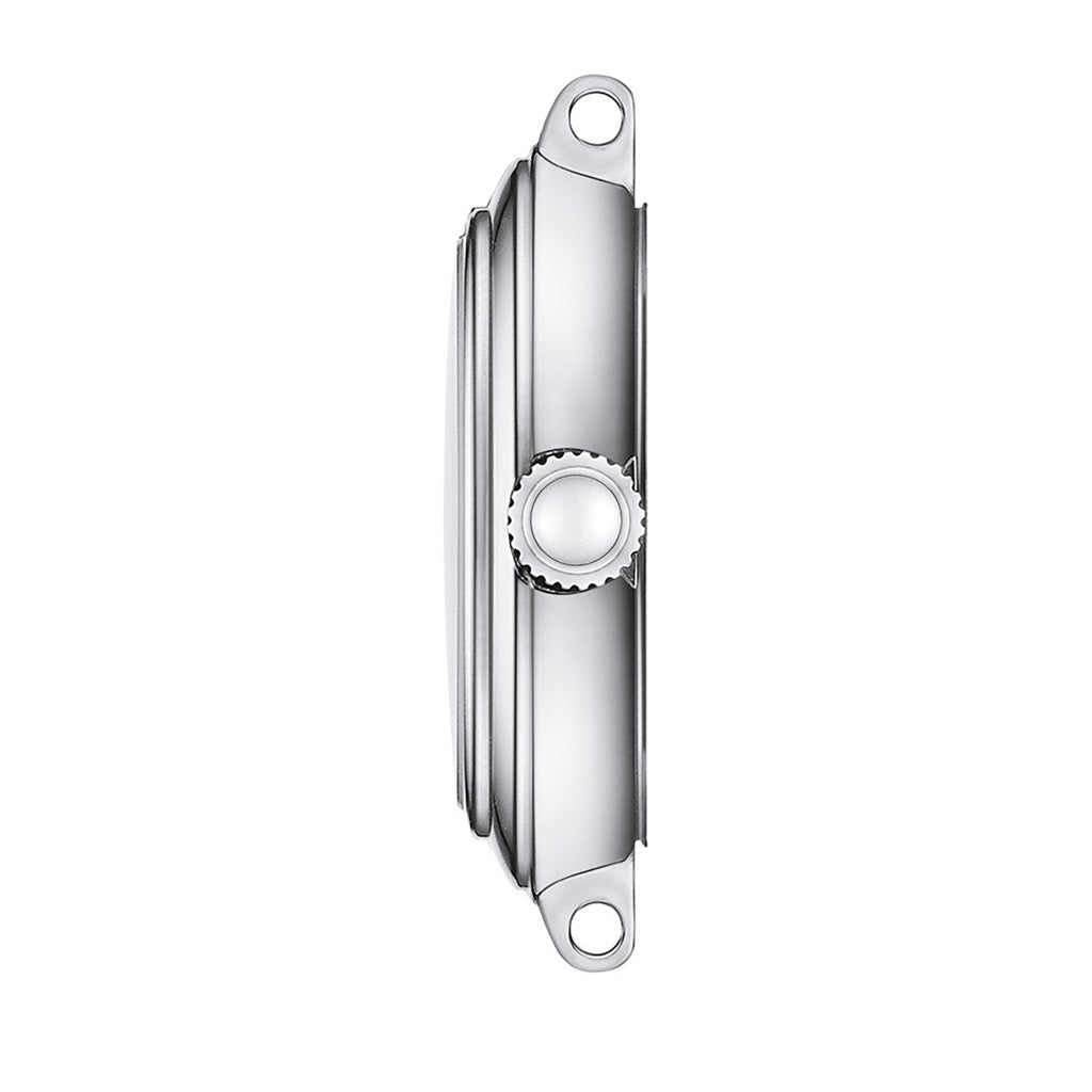 Bellissima Small Lady 26MM Silver Leather Double Tour