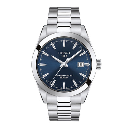 Gentleman 40MM Powermatic 80 Silicium Blue
