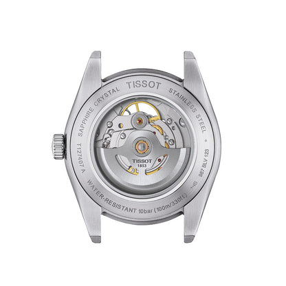 Gentleman 40MM Powermatic 80 Open Heart Blue