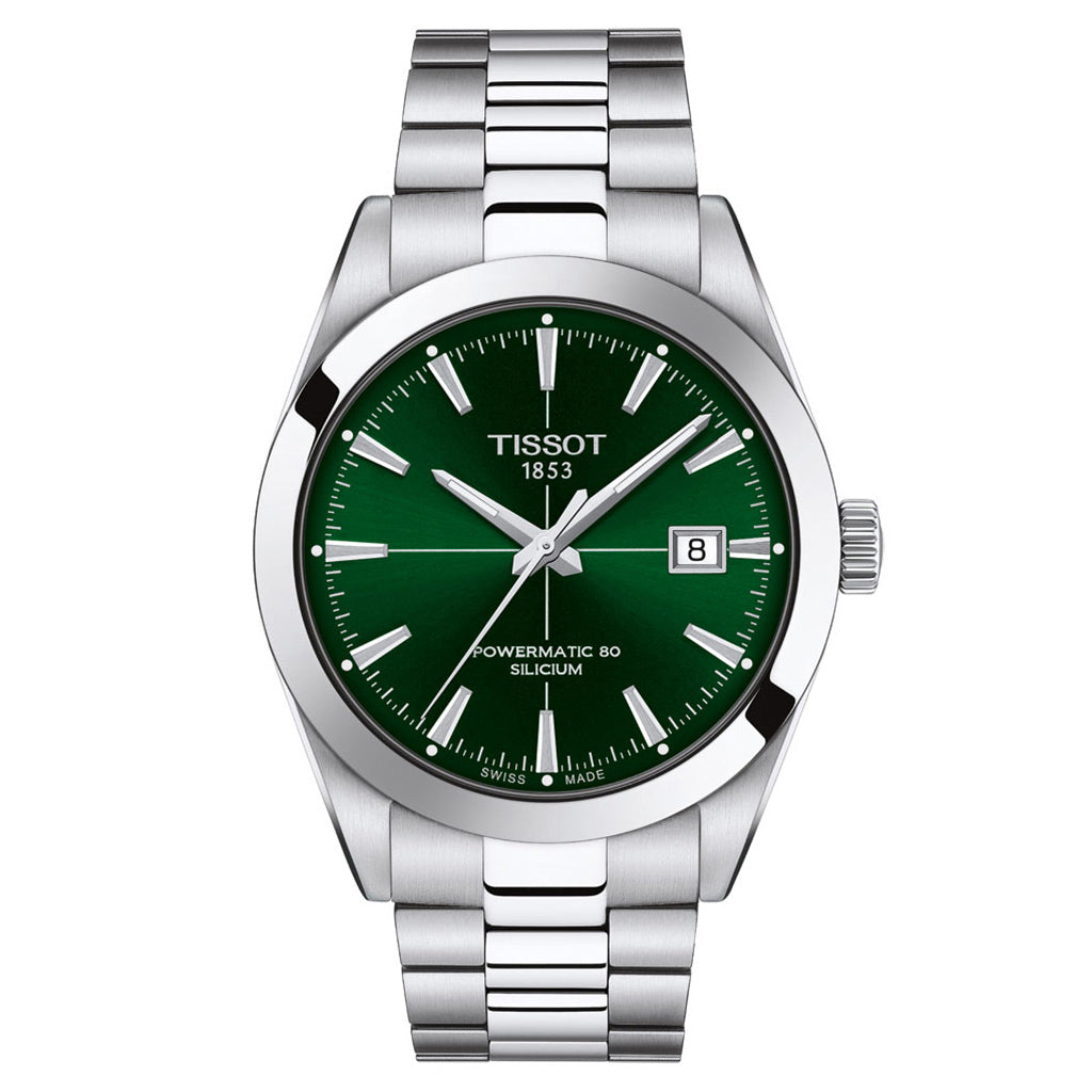 Gentleman 40MM Powermatic 80 Silicium Green