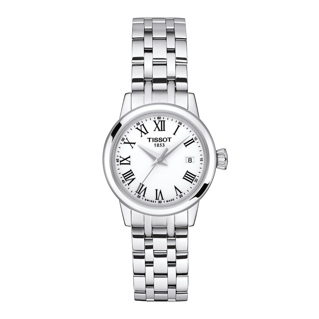 Classic Dream 28MM Lady White Metal Shiny