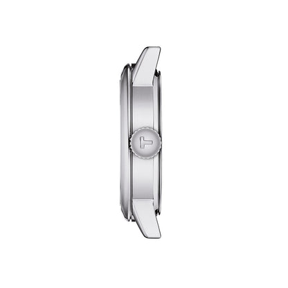 Classic Dream 28MM Lady Silver Leather Beige