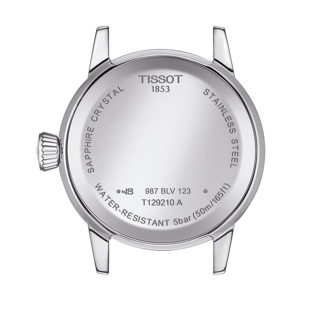 Classic Dream 28MM Lady Silver Leather Beige
