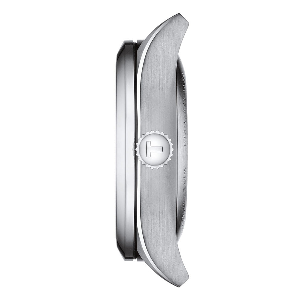 T-My Lady 29MM Mother of Pearl Metal And Leather White