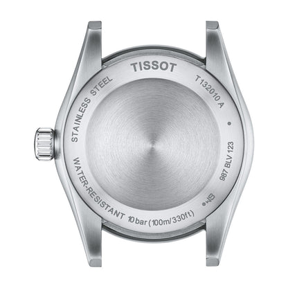T-My Lady 29MM Mother of Pearl Metal And Leather White