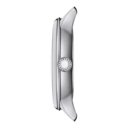 Odaci-T 33MM Diamonds White-Silver Leather Dark Blue & Pink