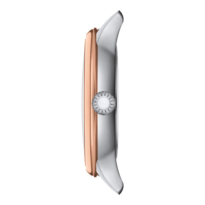 Odaci-T 33MM Bicolor Leather Cream & Blue
