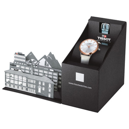 Odaci-T 33MM Bicolor Leather Cream & Blue