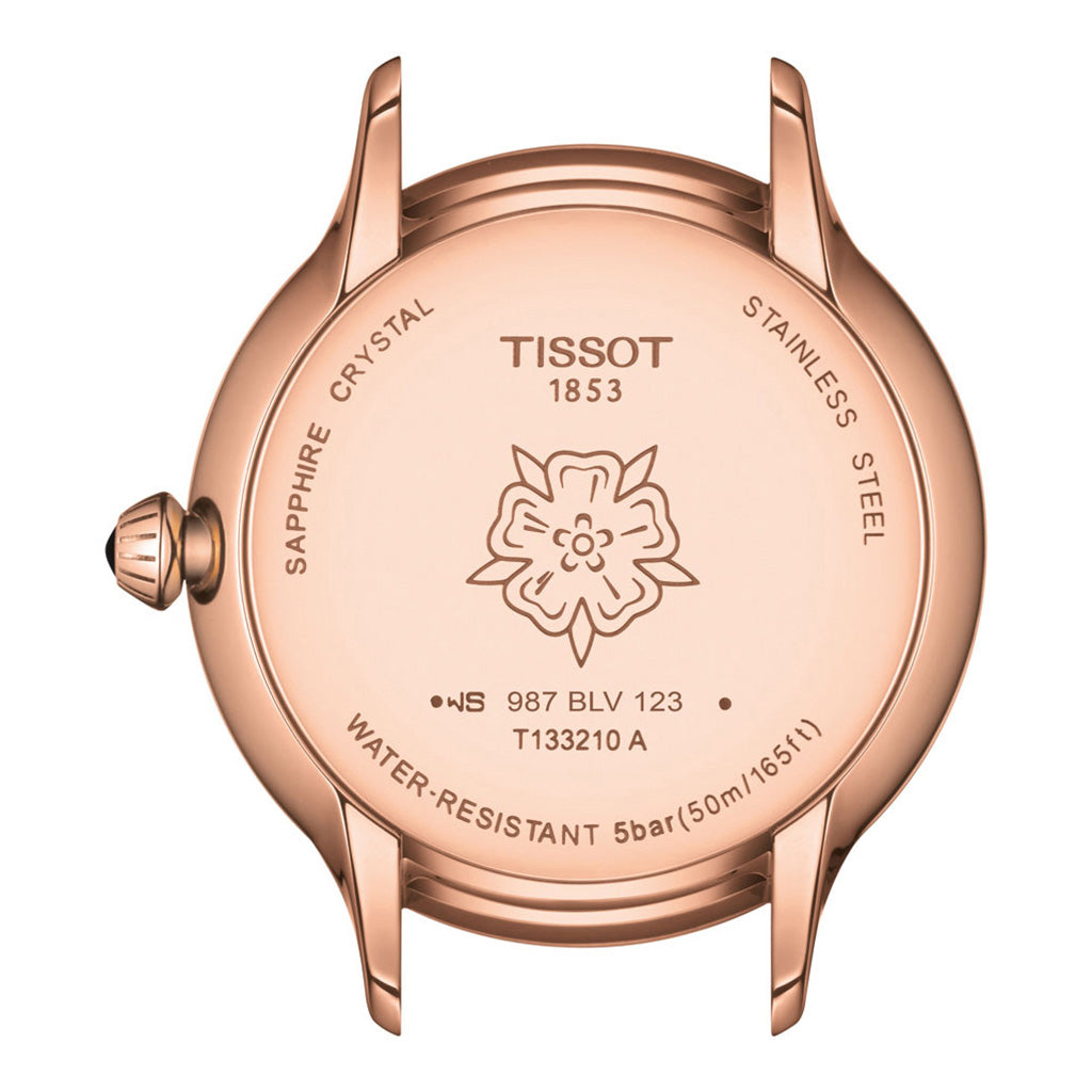 Odaci-T 33MM Diamonds Black-Roséold Leather Brown & Black (Ausstellungsstück)