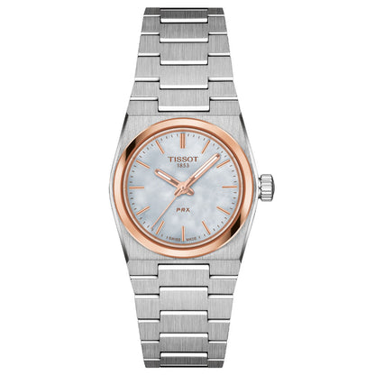 PRX 25MM Rosé Pearl Bicolor Stainless Steel