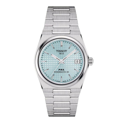PRX 35MM Powermatic 80 Bleu Clair Stainless Steel