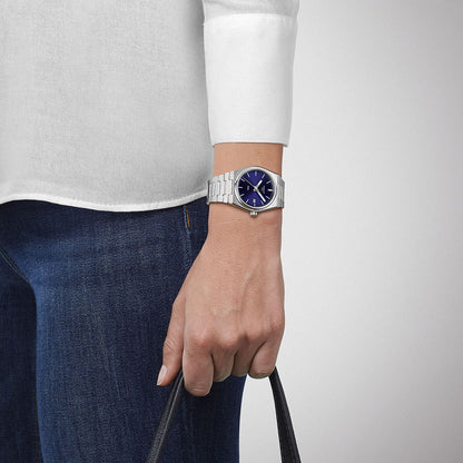 PRX 35MM Blue Stainless Steel