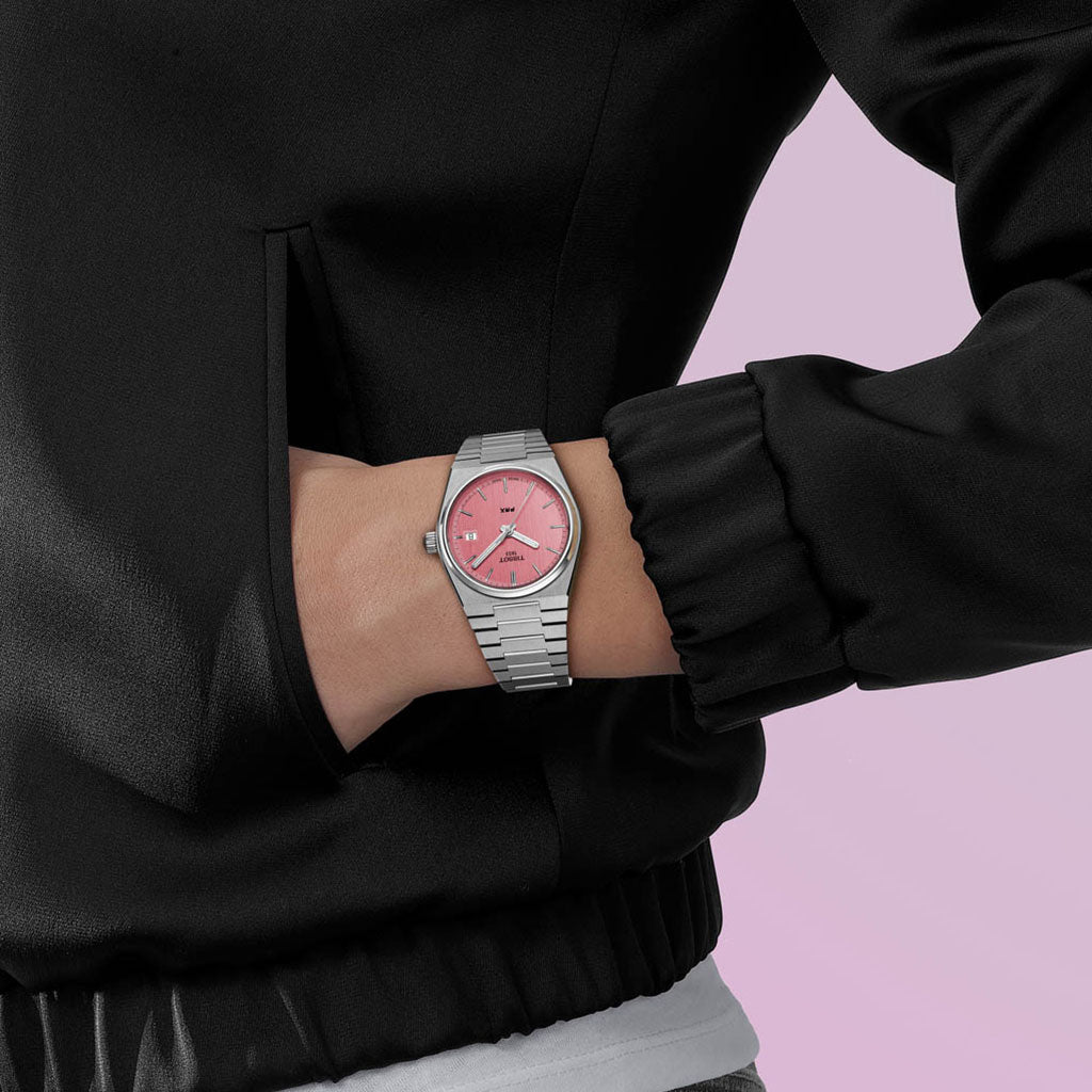 PRX 35MM Rosa Stainless Steel