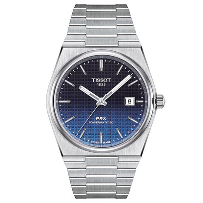 PRX 40MM Powermatic 80 Gradient Black-Blue Stainless Steel