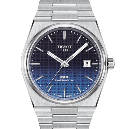 Tissot Classic PRX Powermatic 80 Gradient Black-Blue T137.407.11.051.01