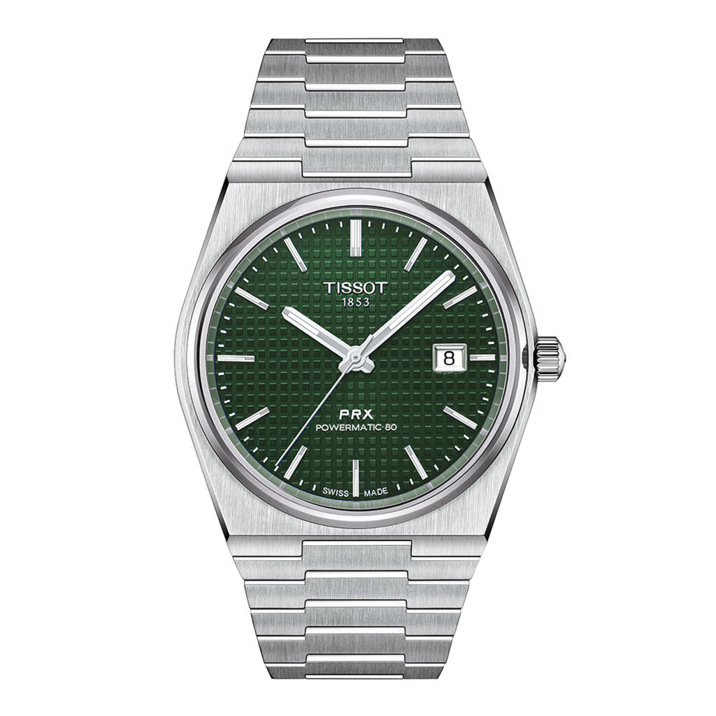 PRX 40MM Powermatic 80 Green Stainless Steel