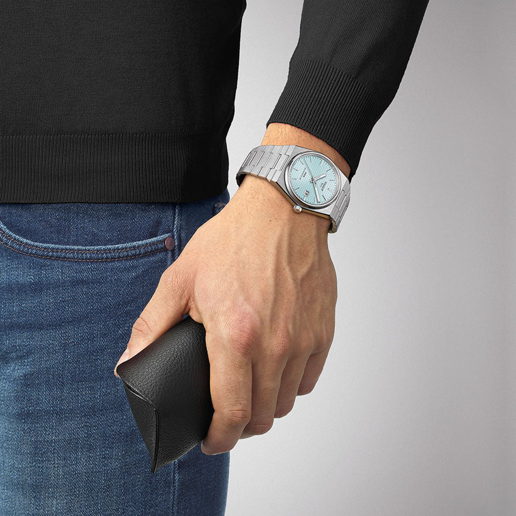 PRX 40MM Powermatic 80 Bleu Clair Stainless Steel