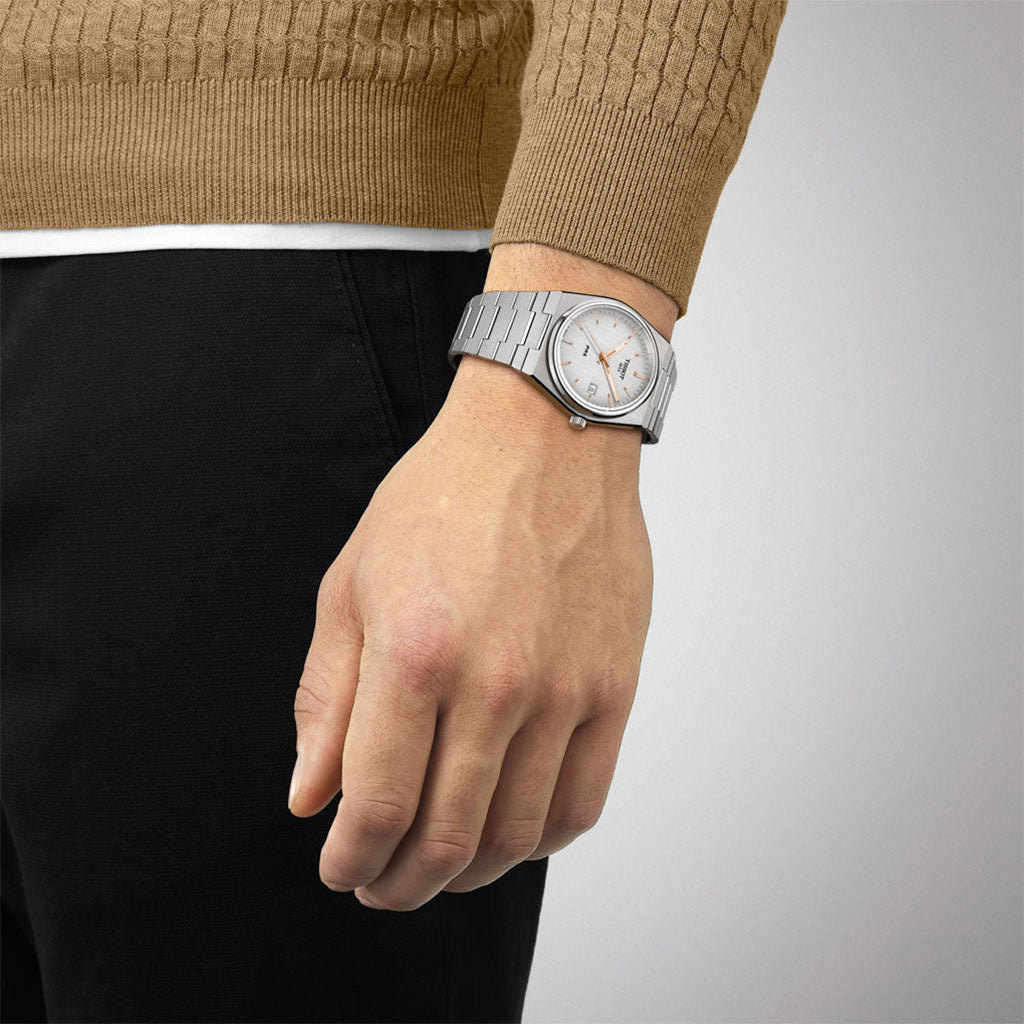 PRX 40MM Silver Stainless Steel