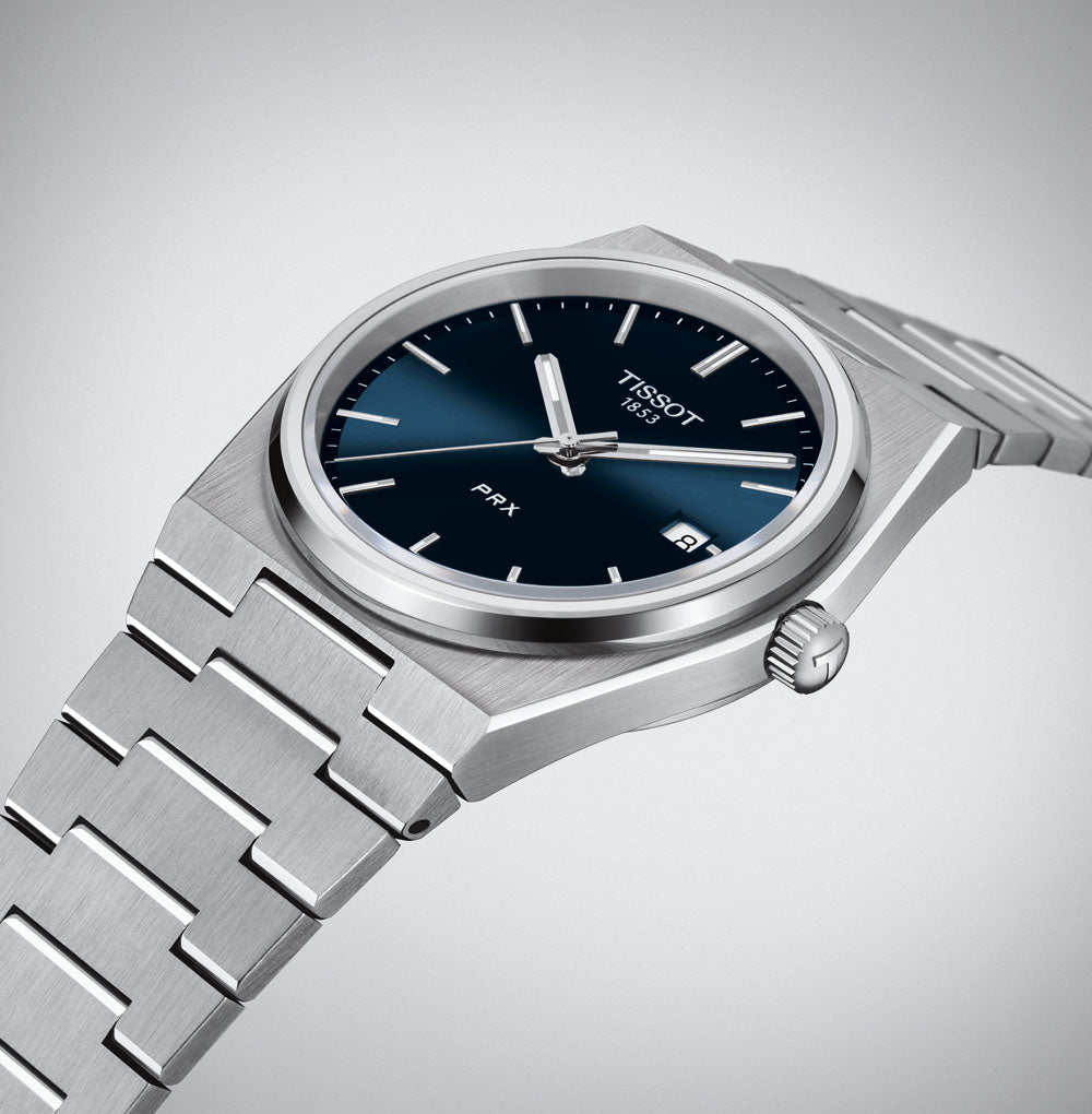 PRX 40MM Blue Stainless Steel
