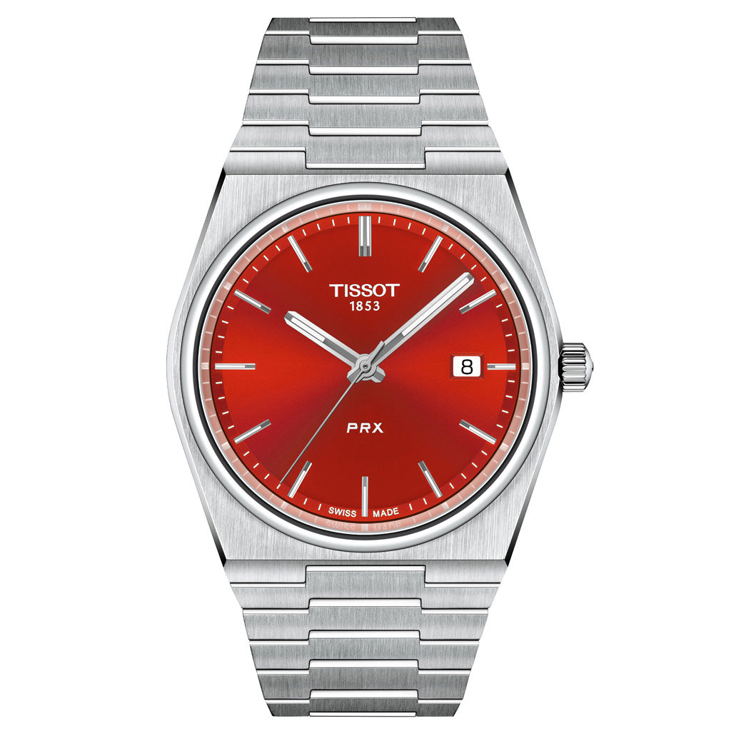 PRX 40 MM Red Stainless Steel
