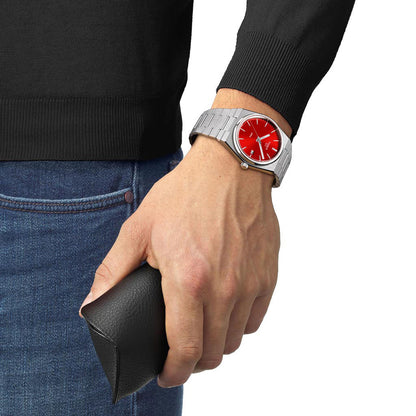 PRX 40 MM Red Stainless Steel