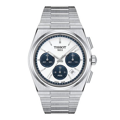 PRX 42MM Automatic Chronograph White Stainless Steel