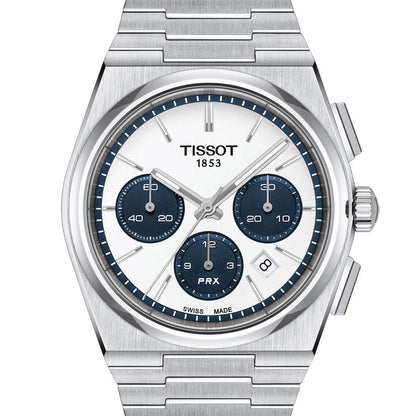 PRX 42MM Automatic Chronograph White Stainless Steel