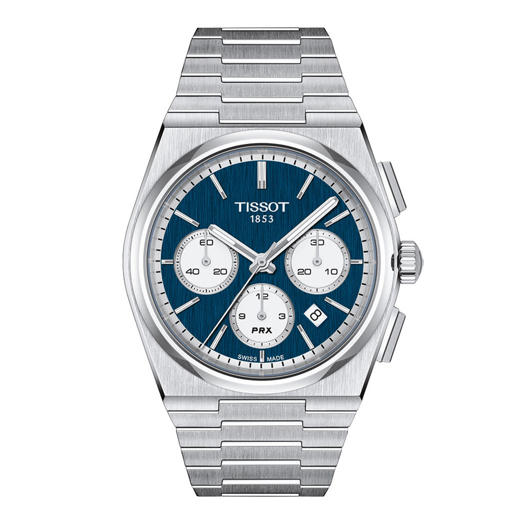 PRX 42MM Automatic Chronograph Blue Stainless Steel