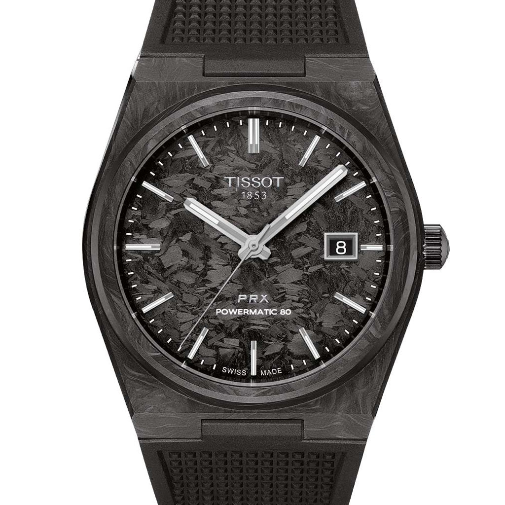 Tissot Classic PRX Powermatic 80 Carbon Black T1379079720100