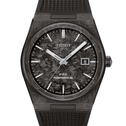 Tissot Classic PRX Powermatic 80 Carbon Black T1379079720100