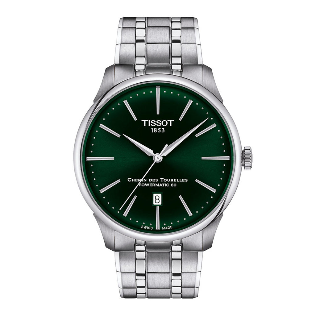 Chemin des Tourelles 42MM Powermatic 80 Dark Green Metal