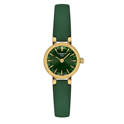 Lovely Round 19MM Leather Green