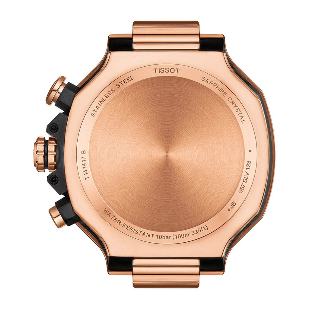 T-Race 45MM Chronograph Black Roségold