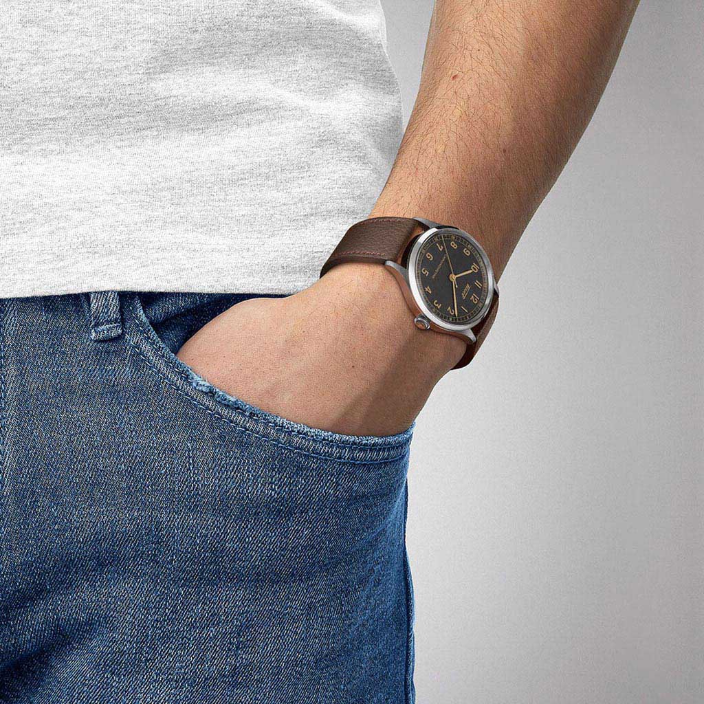Heritage 1938 Automatic COSC Anthracite