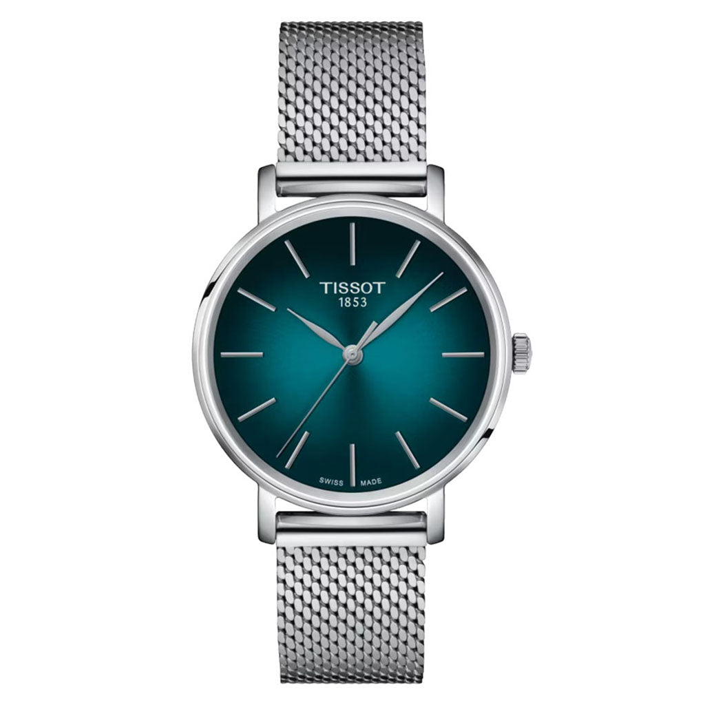 Everytime Lady 34MM Petrol Milanaise