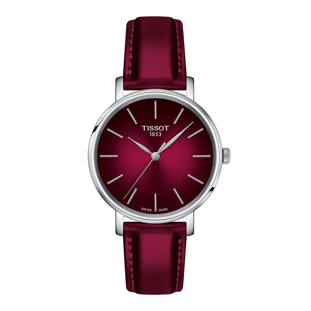 Everytime Lady 34MM Bordeaux
