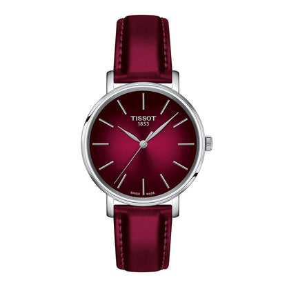 Everytime Lady 34MM Bordeaux