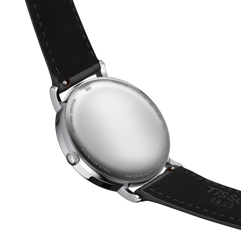 Everytime Gent 40MM Dark Blue Leather
