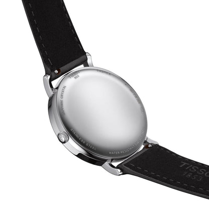 Everytime Gent 40MM Dark Blue Leather