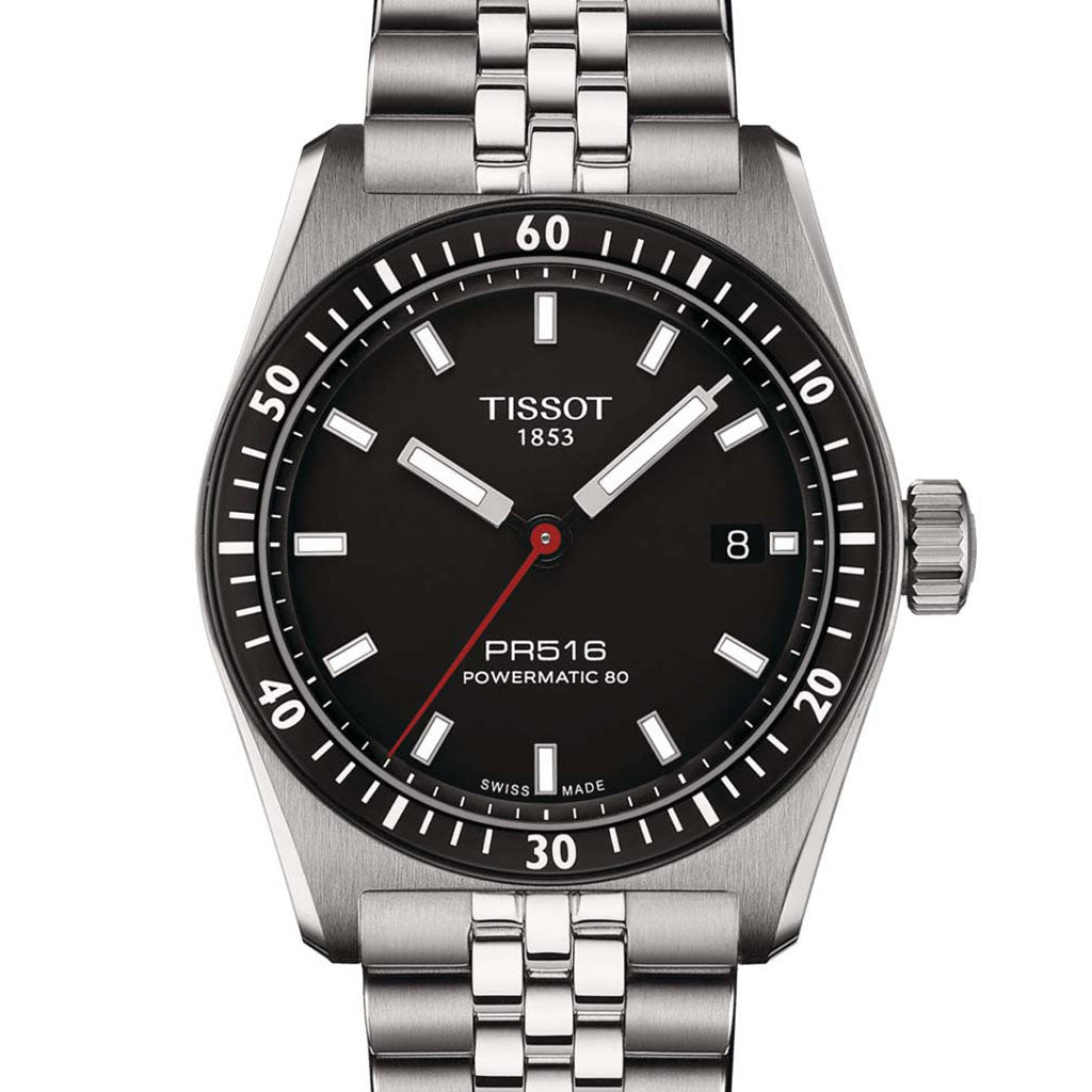 Tissot PR Powermatic 80 Steel Black T1494071105100