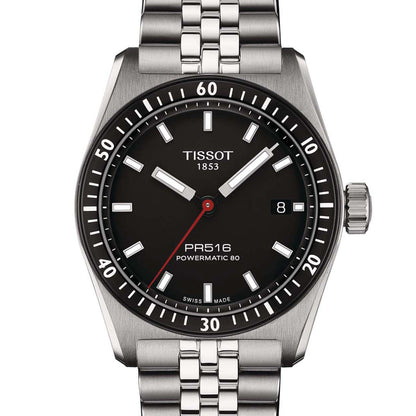 Tissot PR Powermatic 80 Steel Black T1494071105100