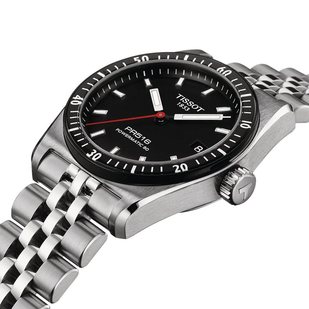 PR 516 38MM Powermatic 80 Steel Black