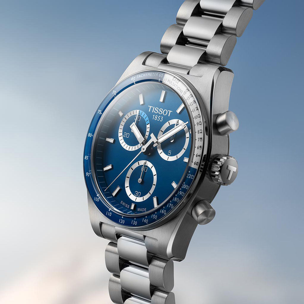 PR 516 40MM Chrono Quarz Blue Metal