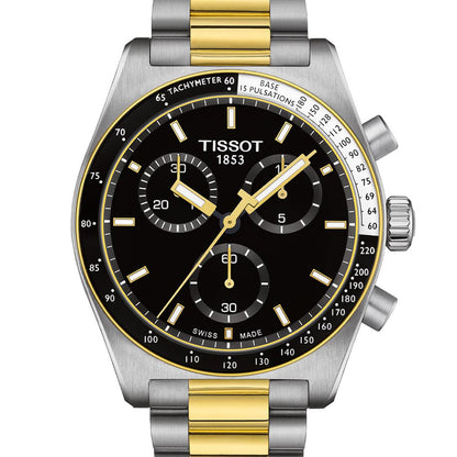 PR 516 40MM Chrono Quarz Bicolor Black Metal