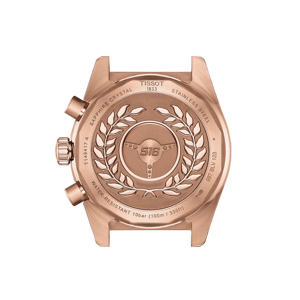 PR 516 40MM Chrono Quarz Roségold Black Metal