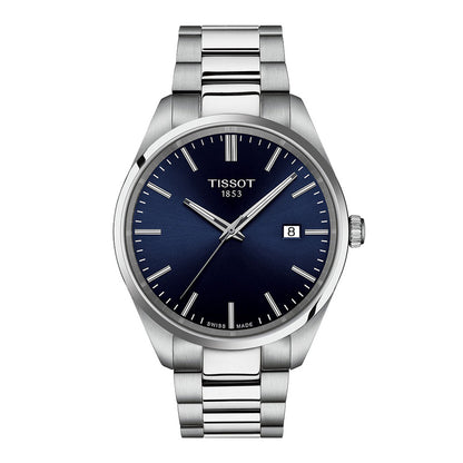 PR 100 40MM Dark Blue Metal Silver