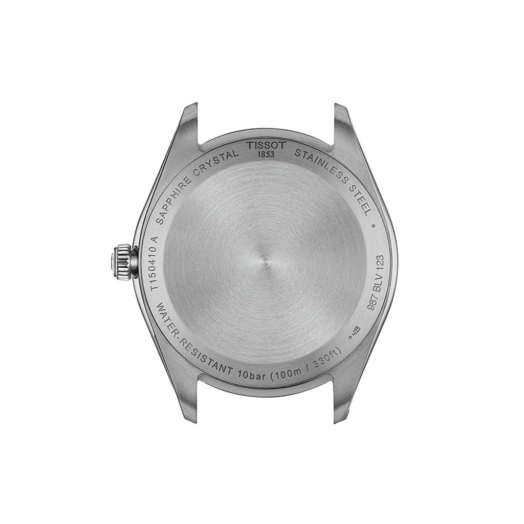 PR 100 40MM Black Metal Silver