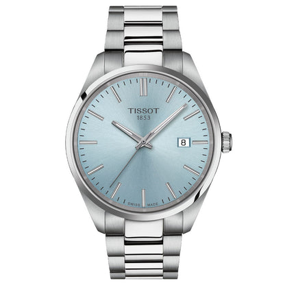 PR 100 40MM Iceblue Metal Silver